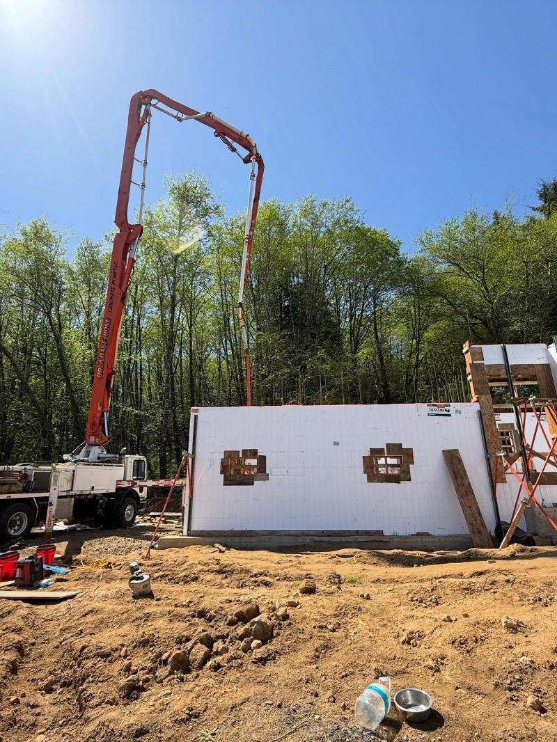 Foundation Pour — New Construction