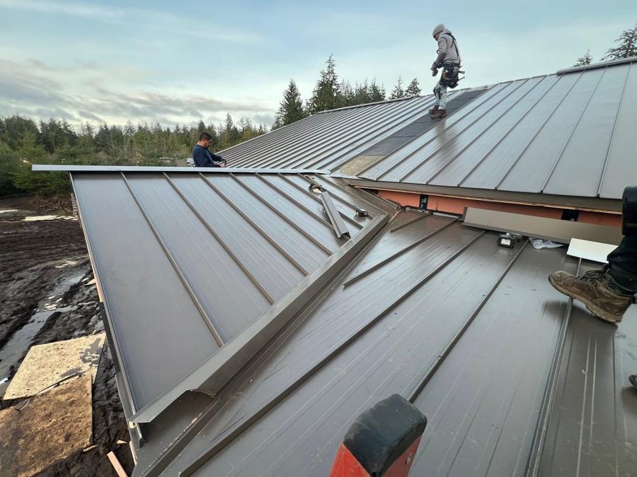 Standing-Seam Roof — Finish Craft