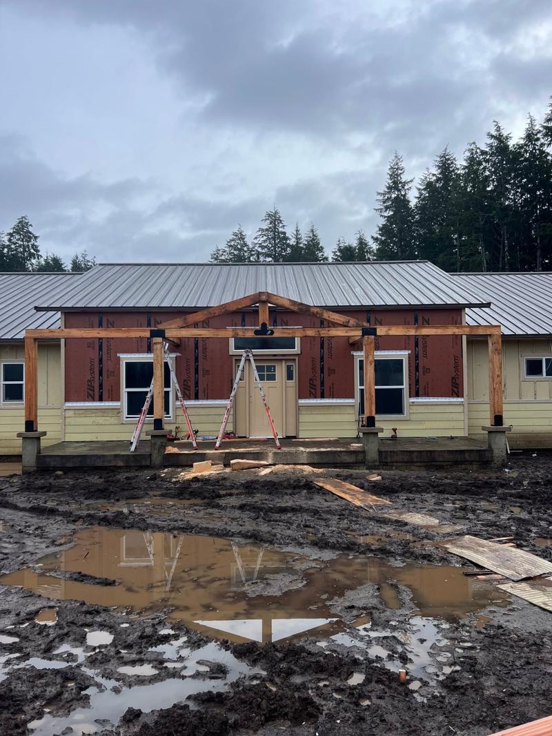 Timber Porch — New Construction